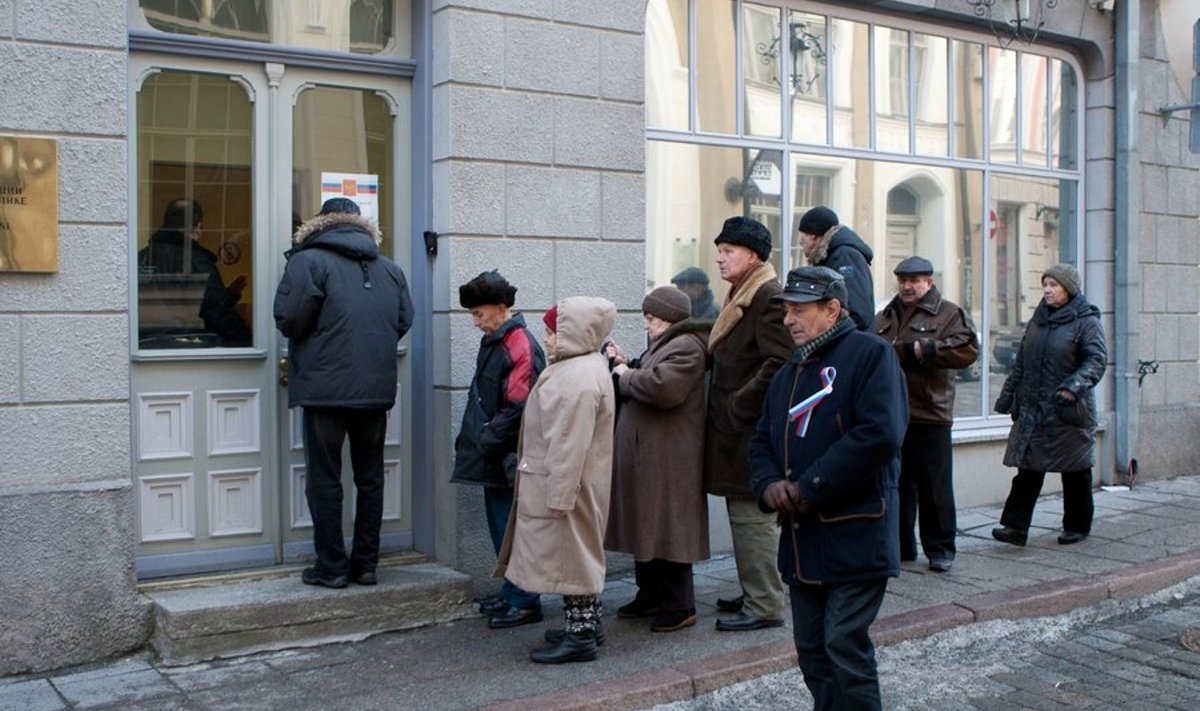 Venemaa presidendivalimised Tallinnas