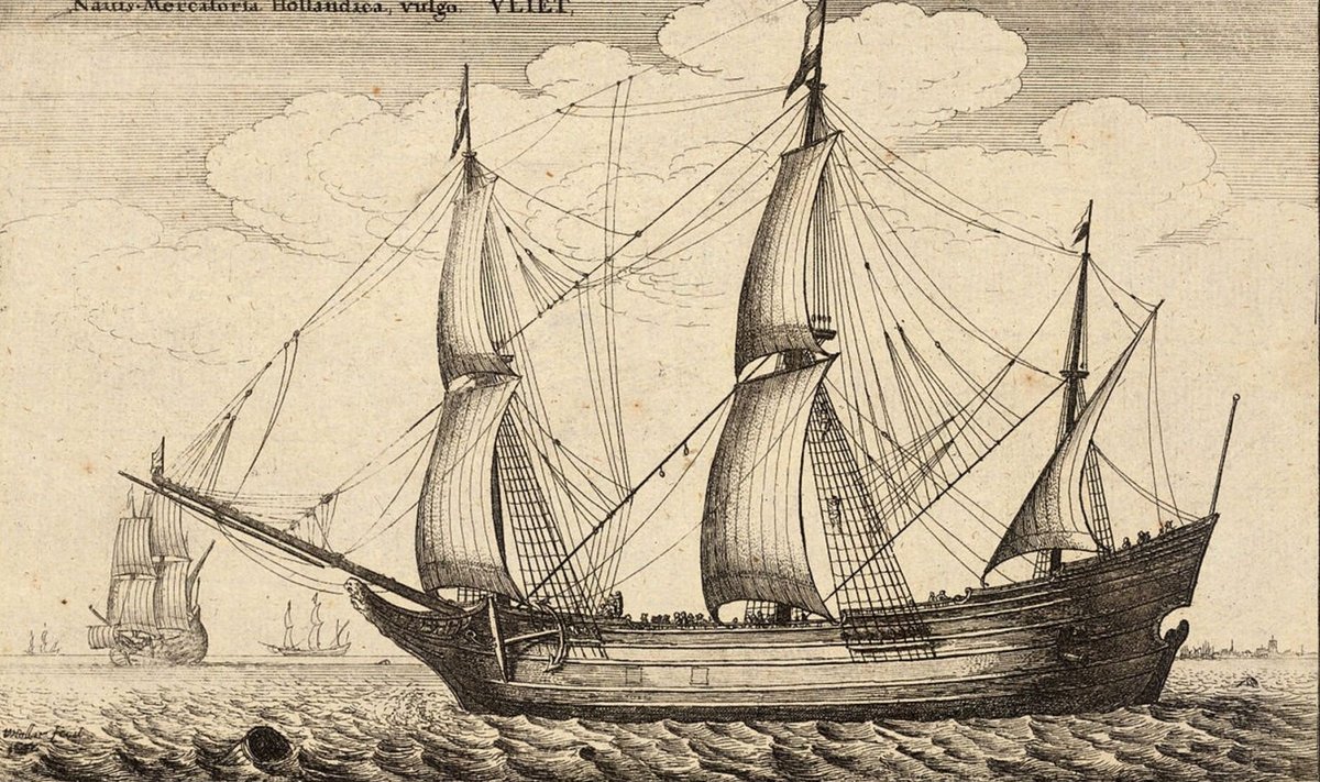 Hollandi kaubalaev floit (Foto: Wikimedia Commons)