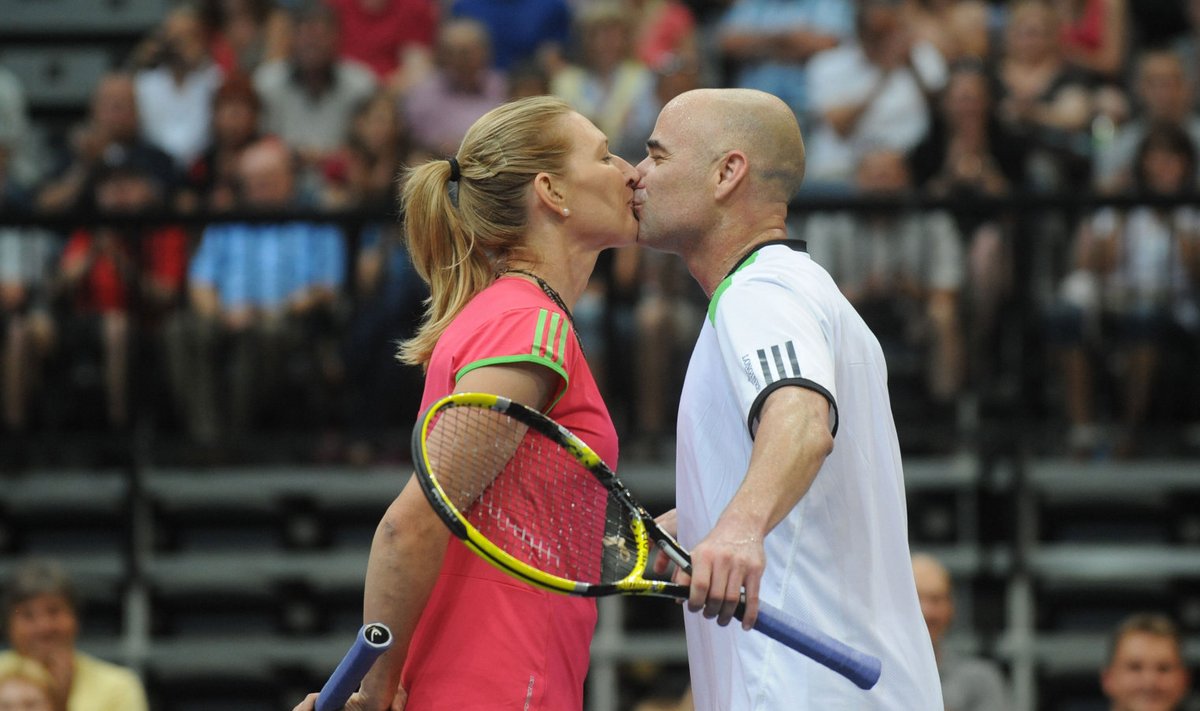 Steffi Graf ja Andre Agassi