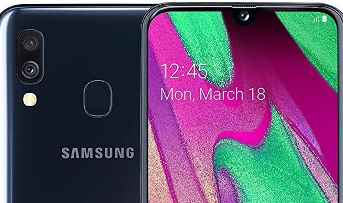 Samsung Galaxy A40 on Eestis päris korralik müügihitt, kahel operaatoril 2019. aastal esikohal, kolmandal teisel kohal