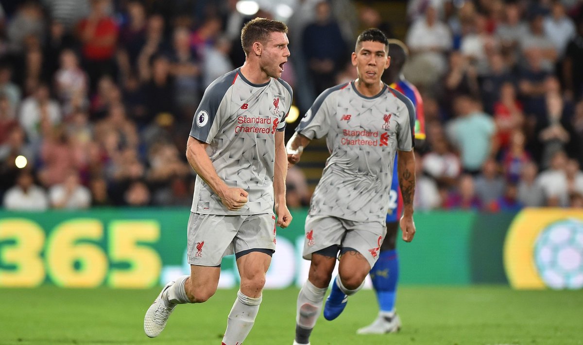 James Milner ja Roberto Firmino lahkuvad Liverpoolist