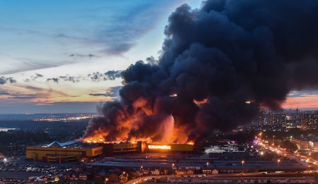 Moskvas põleb Sindika ehituspood