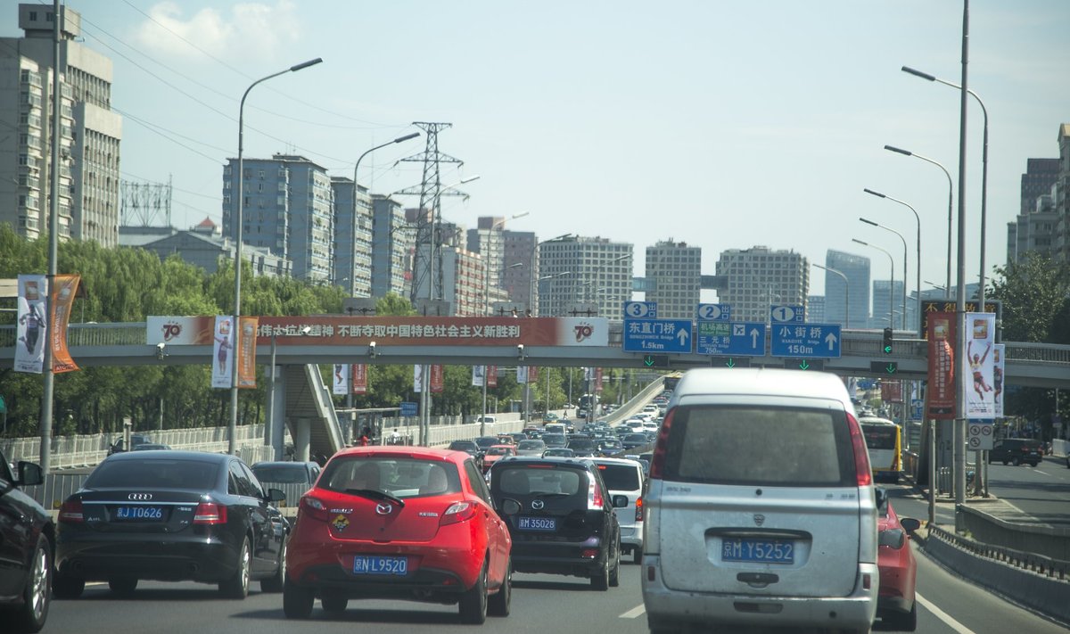 Pekingi tänavad 2015. aasta augustis