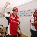 Kimi Räikkönen sai endise tiimikaaslase peale pahaseks