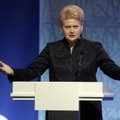 Grybauskaitė: Ukraina kasutab Vene survet ettekäändena leppest loobumiseks