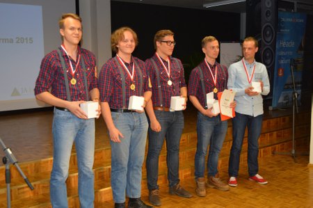 Eesti parim õpilasfirma 2015 ÕF Wooch Miina Härma Gümnaasiumist