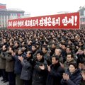 VIDEO: 100 000 inimest tähistas Pyongyangis Põhja-Korea edukat tuumakatsetust