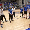 Eesti võrkpallikoondis mängib sõja eest Käärikule elama ja treenima tulnud ukrainlastega