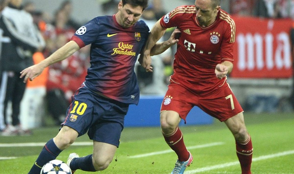 Messi ja Ribery
