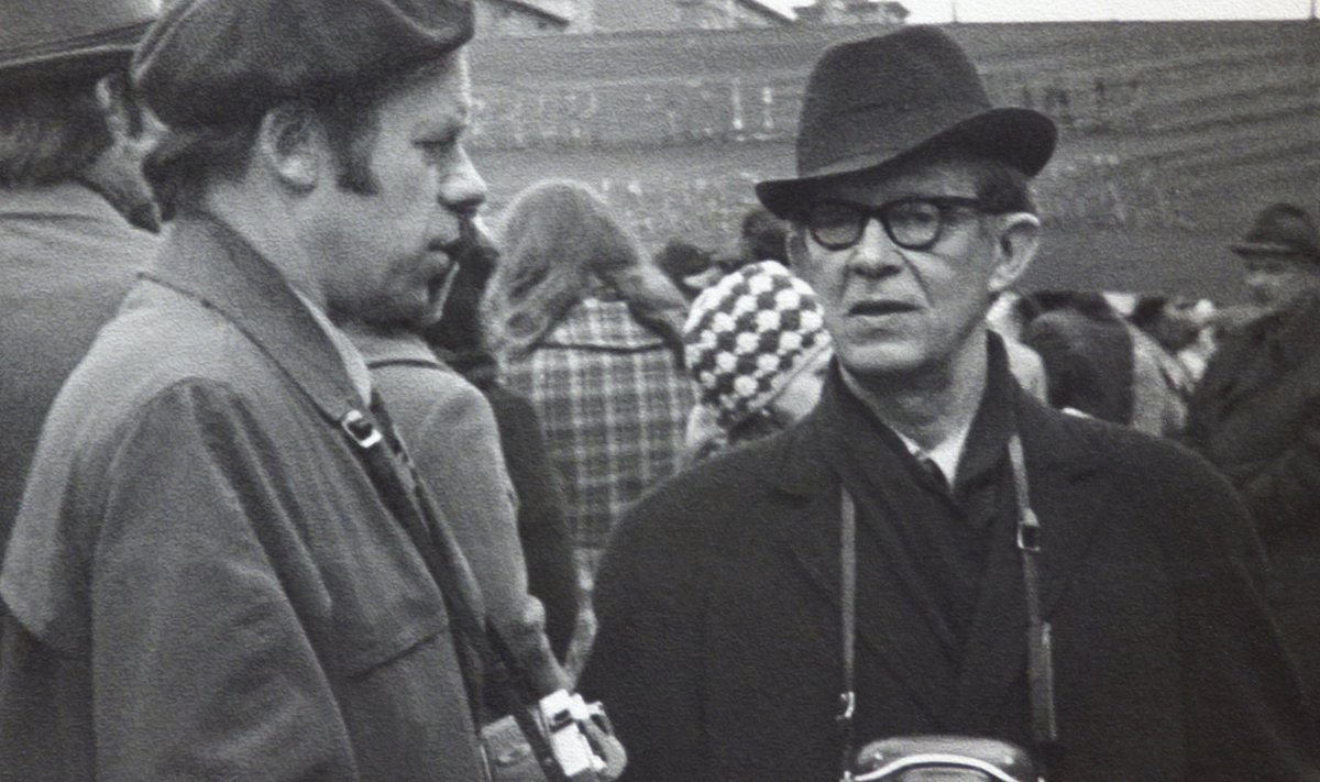 Märt Bormeister ja Roman Haavamägi aastal 1969.