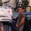 ФОТО | Иванова ночь в Вильнюсе: пьяный водитель вез пристегнутым графин бренди