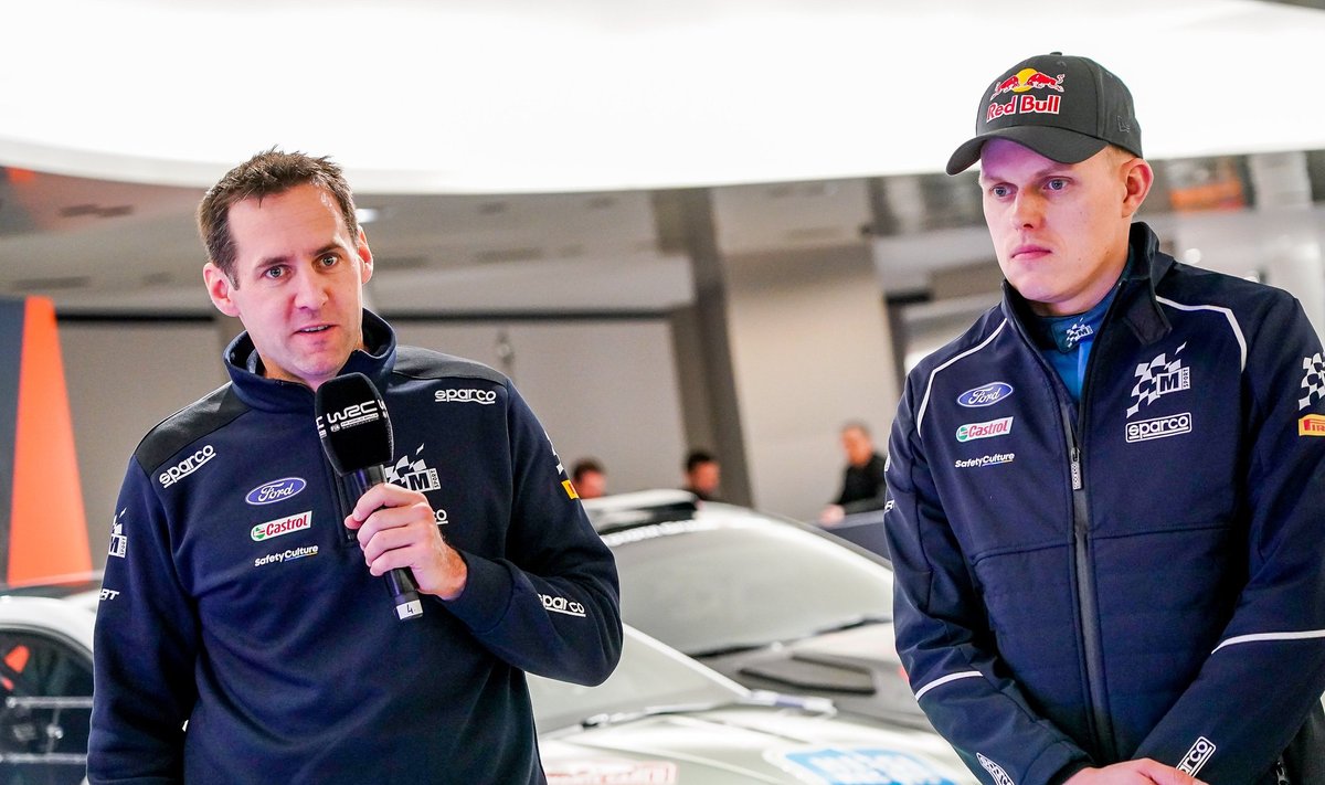 Richard Millener ja Ott Tänak