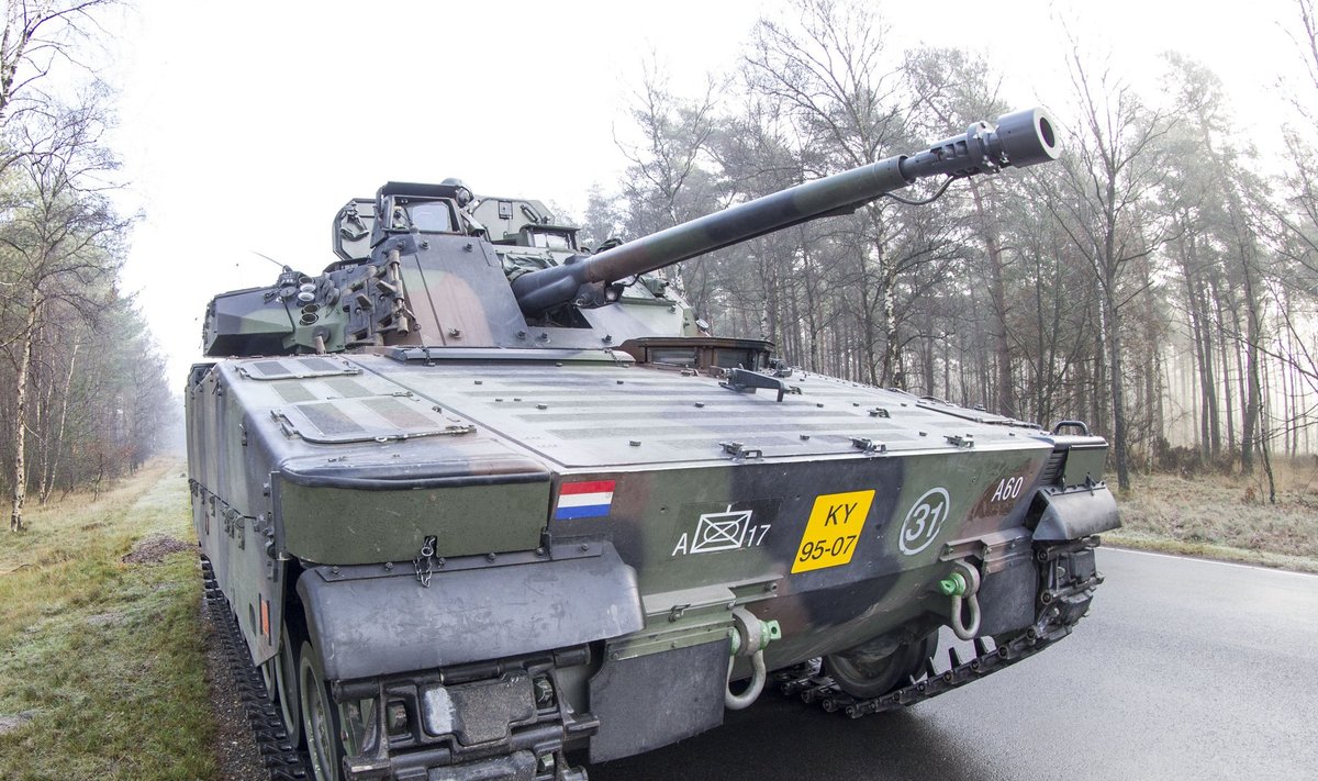 Kaitsevaldkonna suurimad hanked: Jalaväe lahingumasinadCV 9035NL koos toetusmasinate, laskemoona ja väljaõppega - 138 miljonit eurot