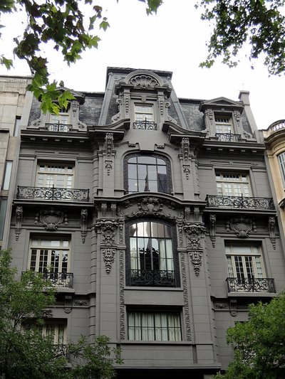Inspireeriv arhitektuur Buenos Aireses.
