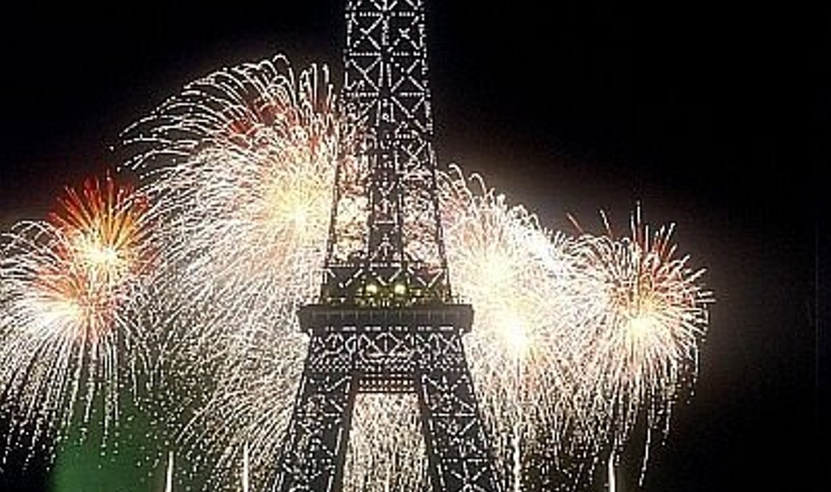 Bastille vallutamise aastapäeva tähistamine Pariisis.