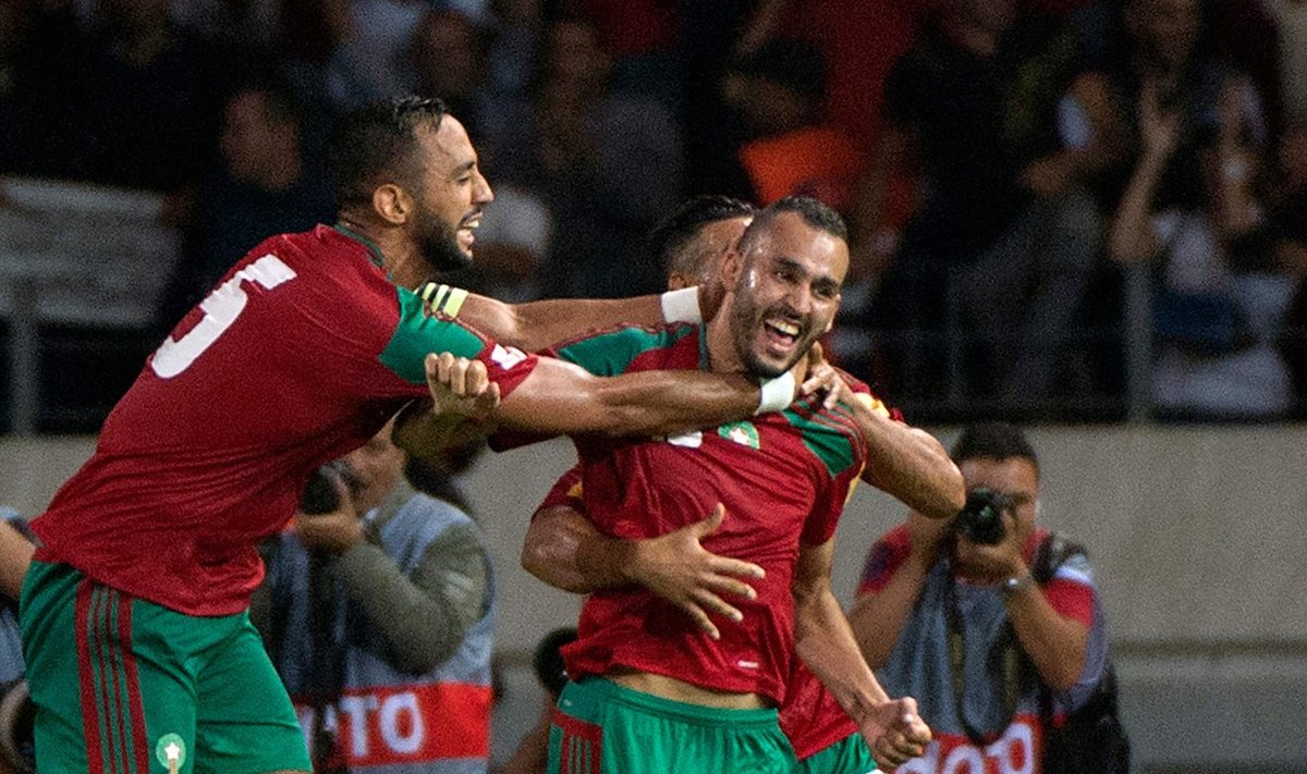 Maroko jalgpallikoondislased.