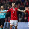 Taani domineeris play-off'i kohtumist Iirimaaga, kuid väravalukk jäi lahti muukimata