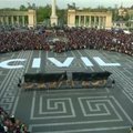 FOTOD ja VIDEO: Budapestis protestisid tuhanded vaba hariduse ja vabaühenduste mahasurumise vastu