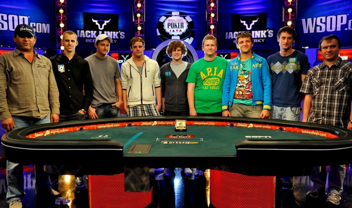Tänavuse pokkeri MMi finalistid, Foto: WSOP