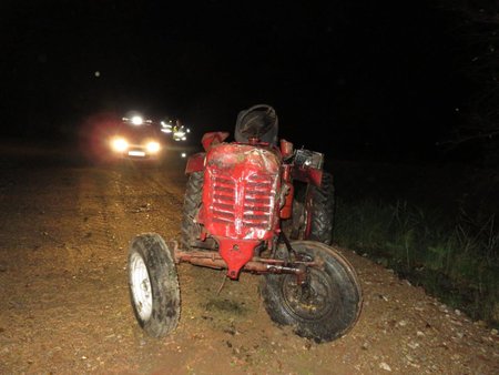 Traktoriõnnetus Viljandimaal