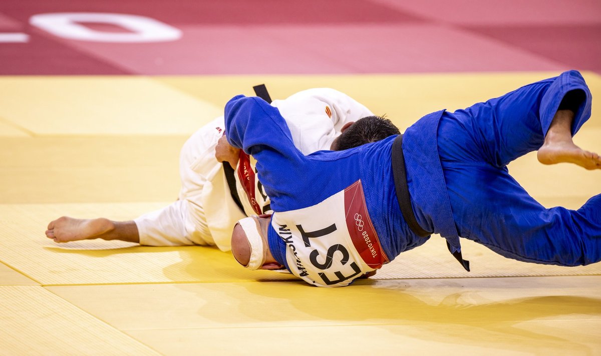 Judo. Pilt on illustratiivne