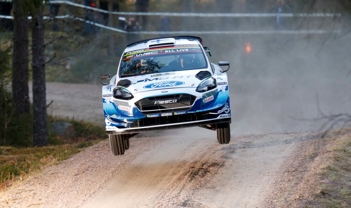 Esapekka Lappi M-Spordi Ford Fiesta WRC roolis.