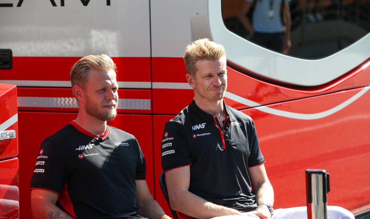 Nico Hülkenberg ja Kevin Magnussen jätkavad Haasis 2024. aasta lõpuni.