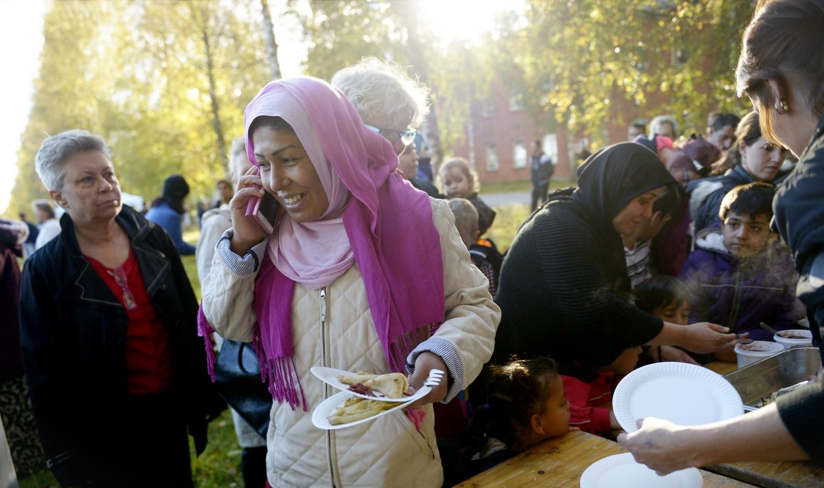 Asüülitaotlejad Soome põgenikekeskuses