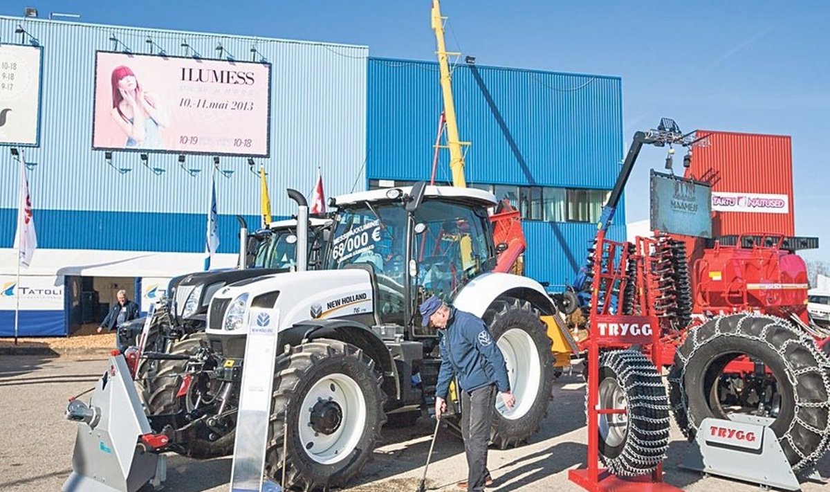 Eelmisel aastal vahetus Eesti traktoriturul liider – esikohale tõusis ASi Tatoli müüdav traktorimark New Holland.