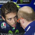 VIDEO: Rossi kukkus Hispaanias suurel kiirusel ratta seljast maha, kuid pääses suurematest vigastustest