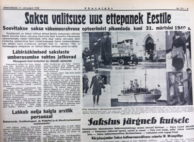 1939 - Eesti Päevaleht
