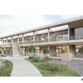 ФОТО | В Ласнамяэ планируют построить стильное деревянное здание с зеленой крышей и общинным садом
