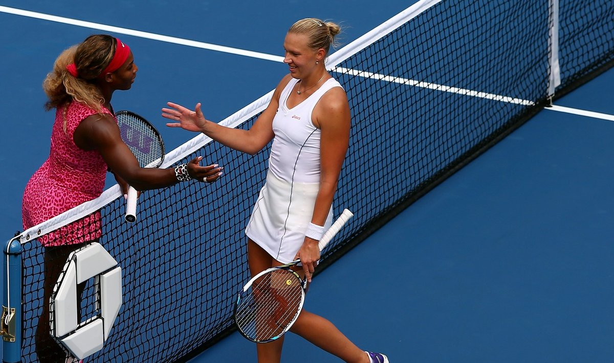 Kaia Kanepi mängis Serena Williamsiga eile neljandat korda, ent võiduarve jäi endiselt avamata.