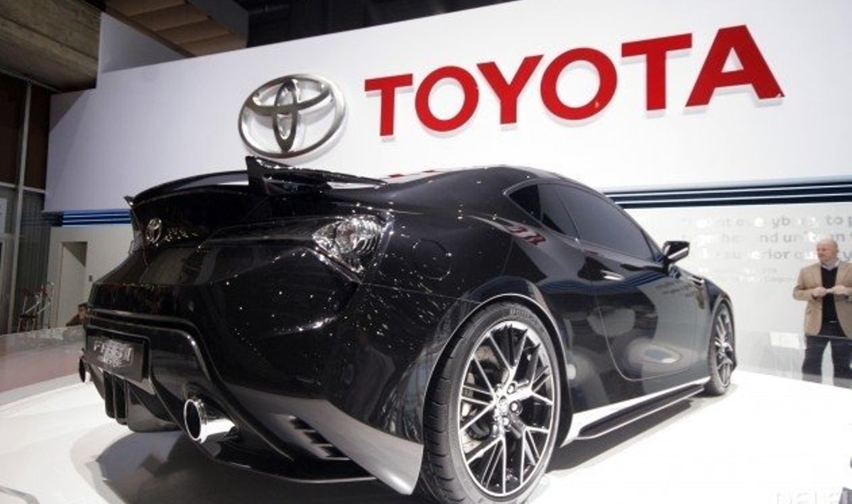 Toyota värskeim mudel FT-89 Genfi autoshowl