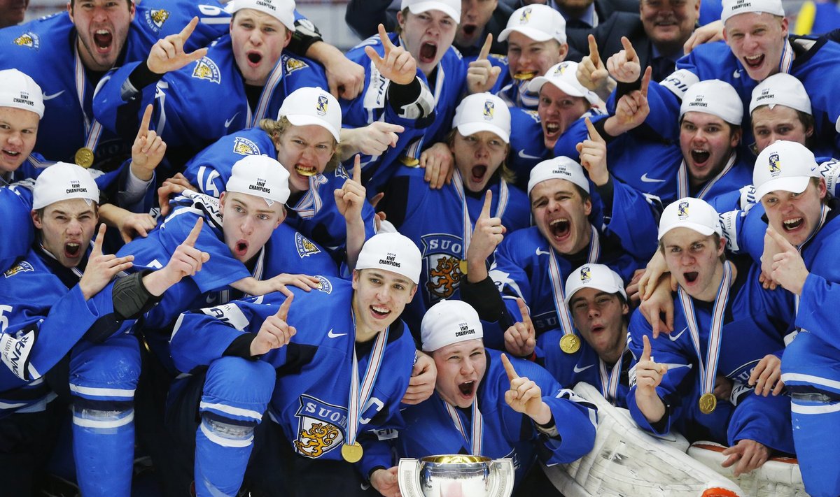 Soome U20 koondis tuli 16-aastase vahe järel maailmameistriks.