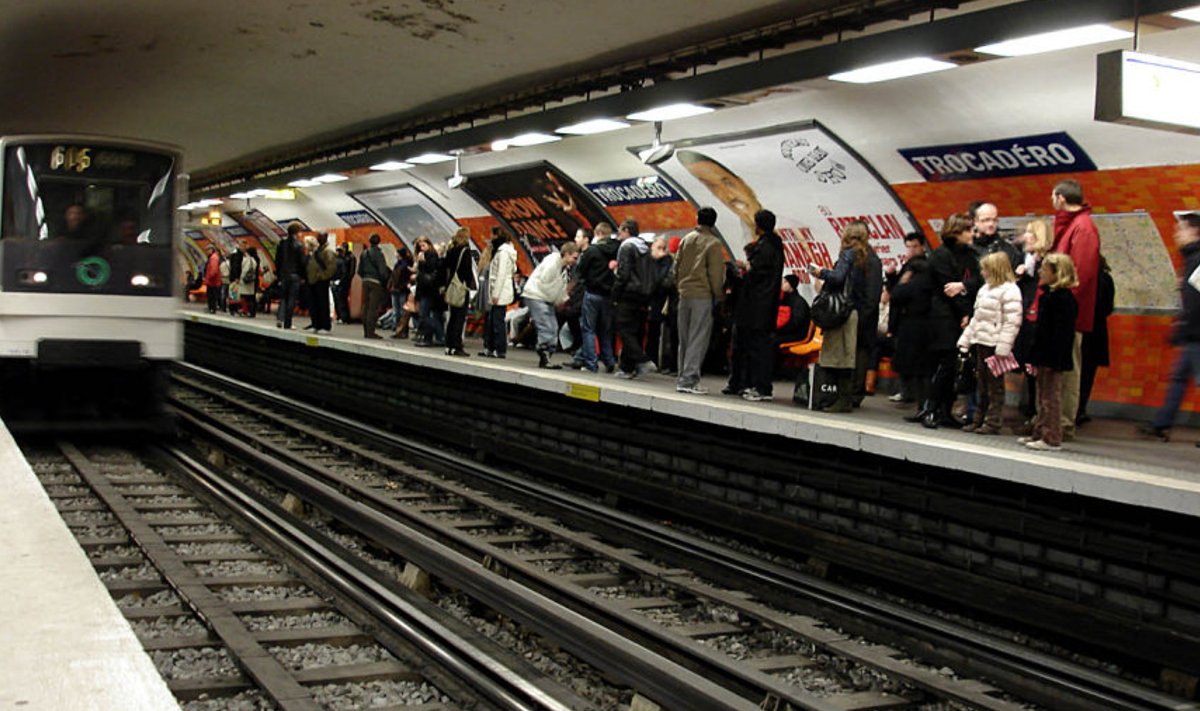 Pariisi metroo.