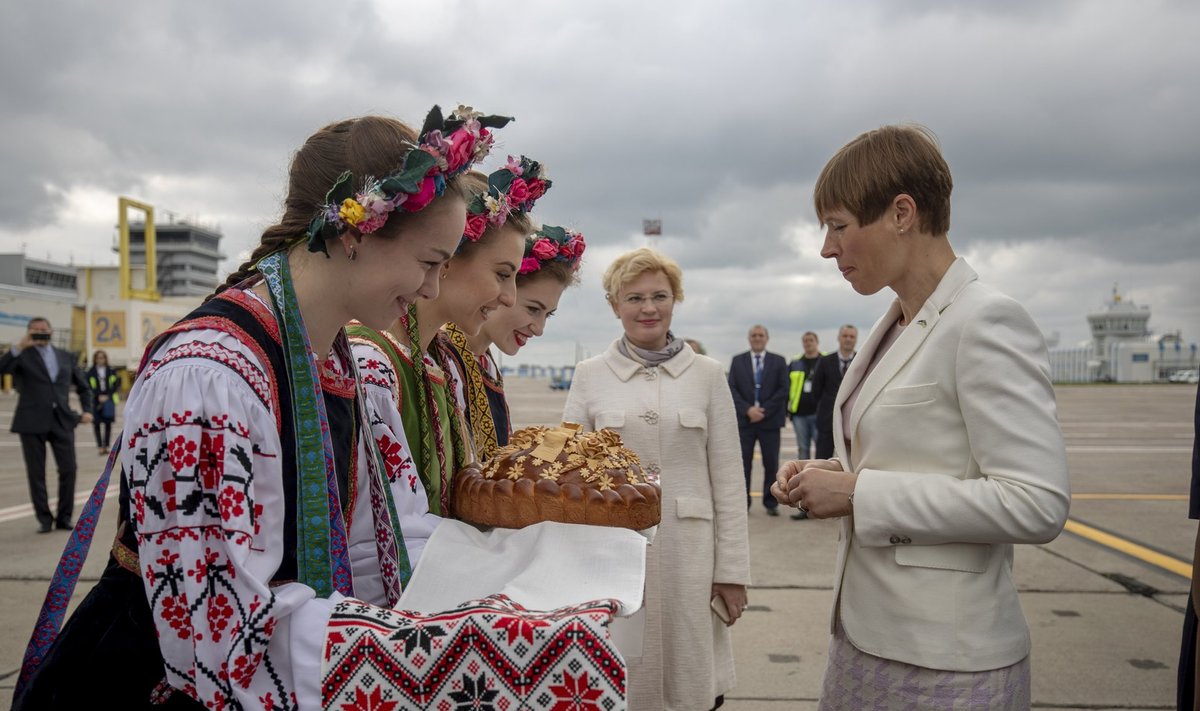 Kersti Kaljulaid Ukraina visiidil