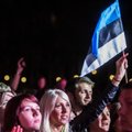 FOTOD: Ilus vaatepilt: Positivuse öös oli Keane ja kümneid Eesti lippe!