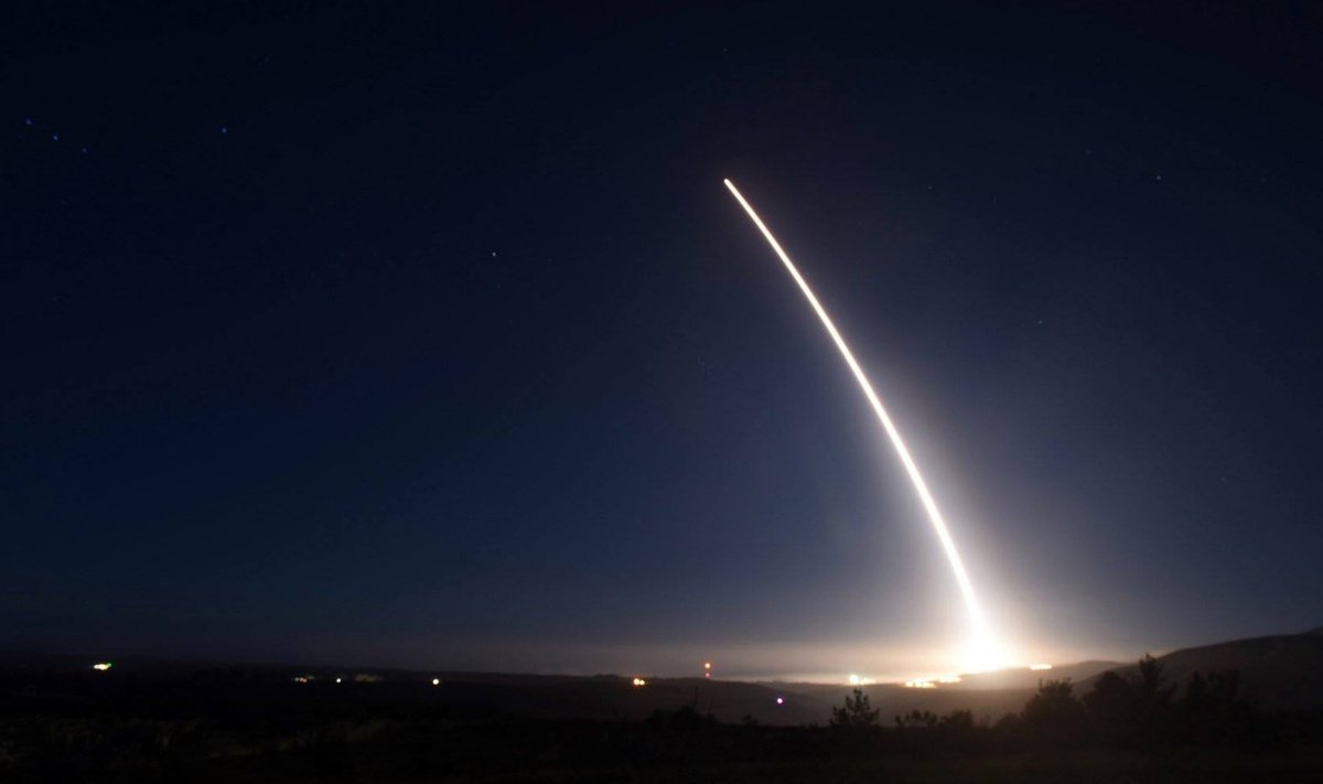 Kontinentidevahelise raketi test 2016. aastal Californias