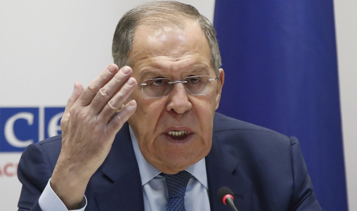 Sergei Lavrov sai Skopjes jälle näidata, et Venemaa sõna maksab 