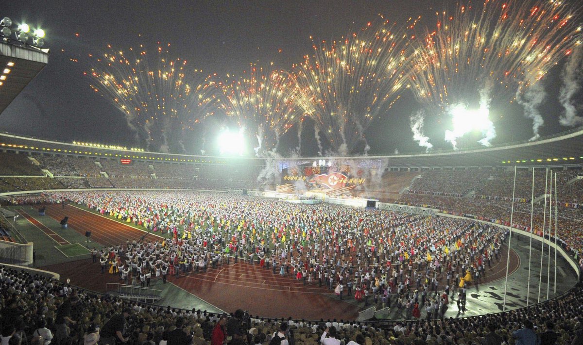 Kim Il-Sungi staadion Pyongyangis.