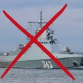 Ukraina merevägi: Sevastopoli lähedal sai kahjustada Vene sõjalaev Pavel Deržavin