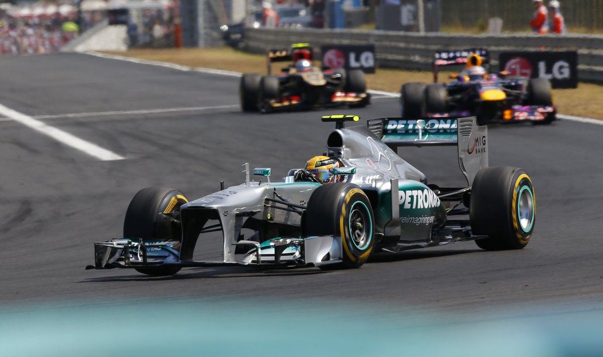 Lewis Hamilton Ungari GP-l