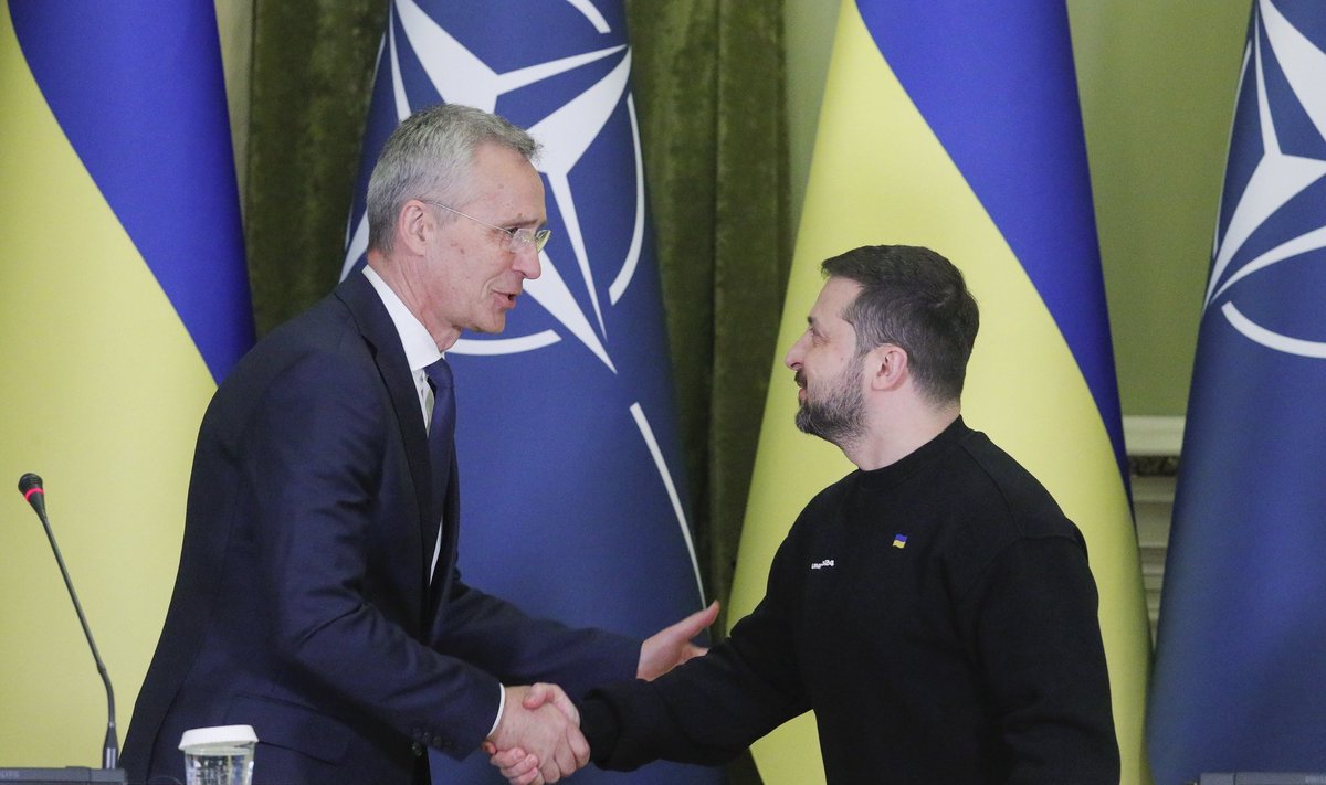 Jens Stoltenberg ja Volodõmõr Zelenskõi