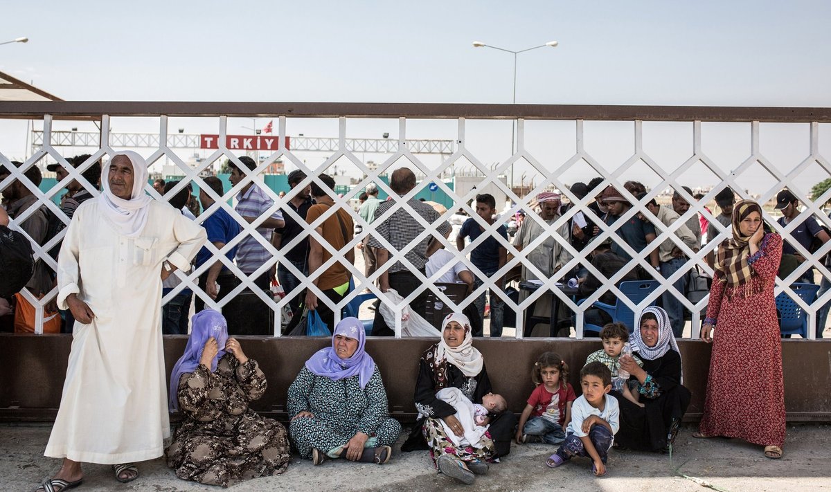 Türgist Süüriasse Tal Abyadi naasmist ootavad süürlased