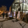 DELFI FOTOD ja VIDEO: Jõhvi kontserdimajas käib vabariigi aastapäeva vastuvõtuks valmistumine täie hooga