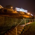 Лестница Паткуля закрыта до 3 июля: начался ремонт опорных стен Вышгородской крепости