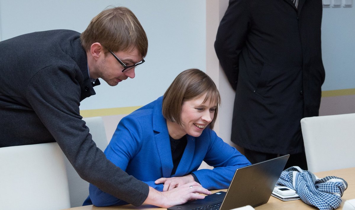 President Kaljulaid Lääne-Viru Maavalitsuses ja Aqva Spordikeskuses 