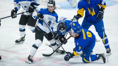 ВИДЕООБЗОР | Сборная Эстонии стартовала на ЧМ по хоккею с разгромного поражения от Украины