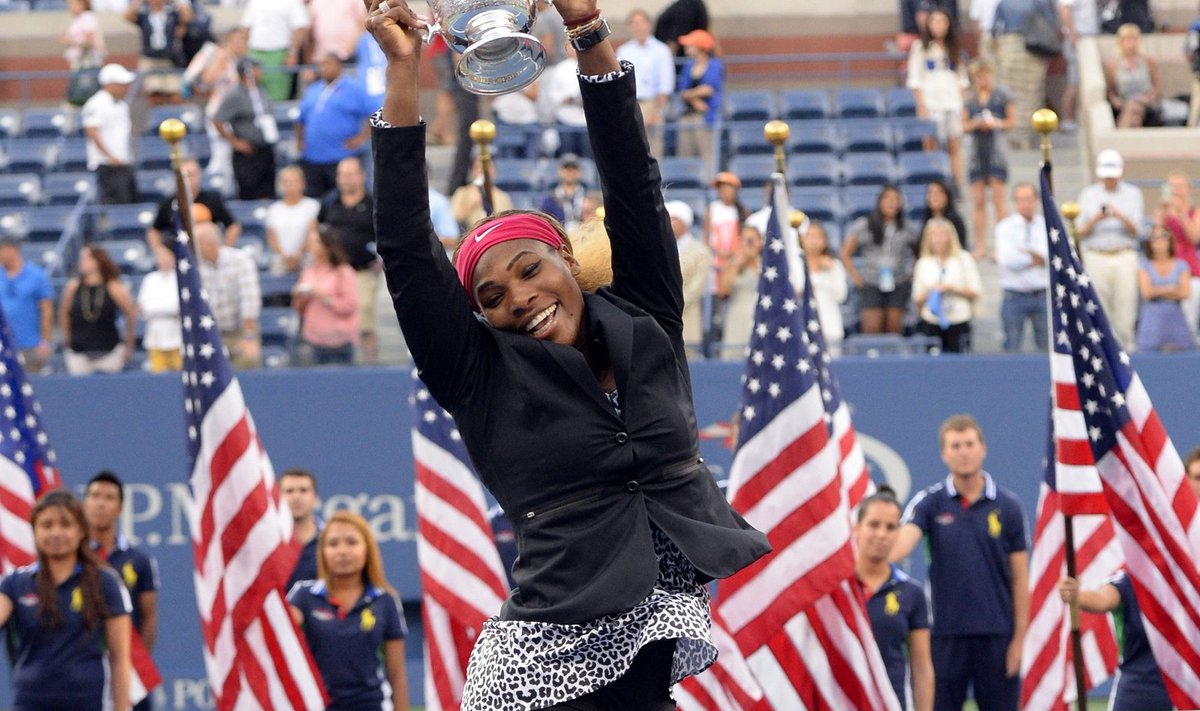 Serena Williams on US Openi üksikmängus võitnud kuuel korral, viimati 2014. aastal.